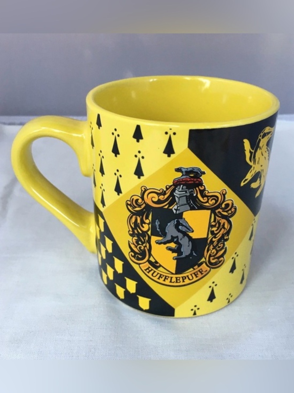Happy Potter Hufflepuff 12 oz Ceramic Coffee Mug